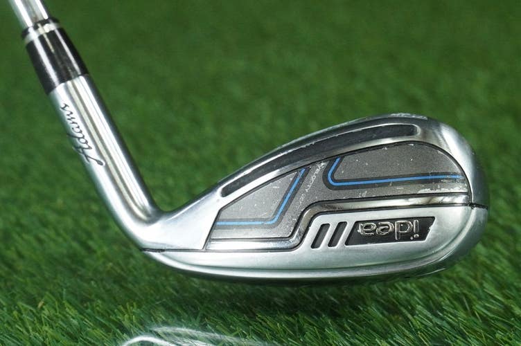 ADAMS IDEA 2014 7 HYBRID IRON REGULAR FLEX DYNALITE 85G STEEL SHAFT RH NEW GRIP!