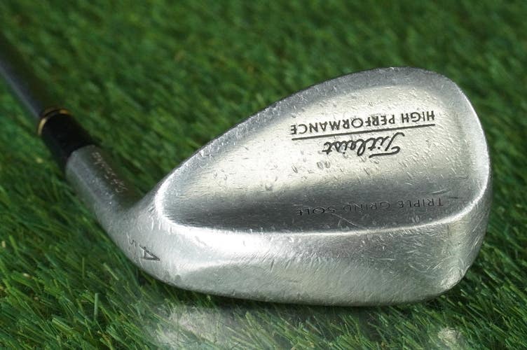 TITLEIST TRIPLE GRIND SOLE 52 ATTACK WEDGE "A" APPROACH GAP DYNAMIC GOLD RH