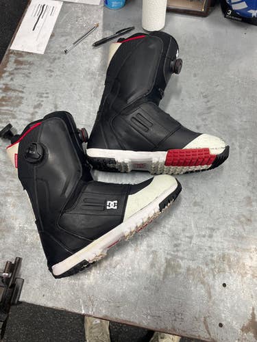 Used DC Shoes WHITE CONTROL 2020 Mens Snowboard Boots Black Senior 11 11337-S000476297