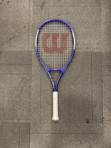 Used Wilson TRIUMPH Adult Tennis Racquet Purple 4 1/4" 11614-S000227143