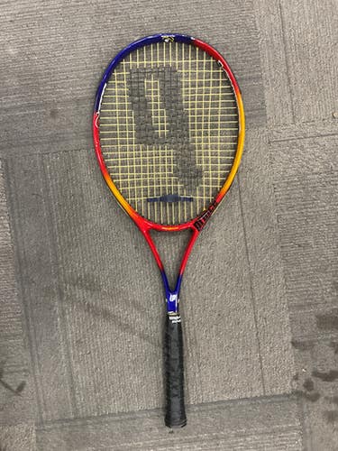 Used Prince SYNERGY REACT TITANIUM Adult Tennis Racquet Red Unknown 11614-S000227145