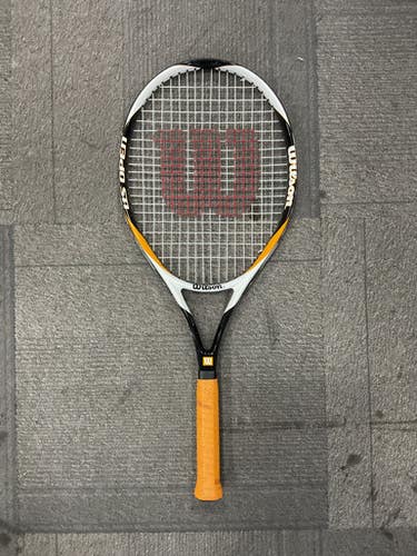 Used Wilson US OPEN Adult Tennis Racquet Orange 4 3/8" 11614-S000227146