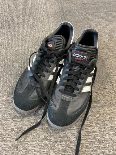 Used Adidas SAMBA Soccer Indoor Shoes Black Senior 9 11614-S000227114
