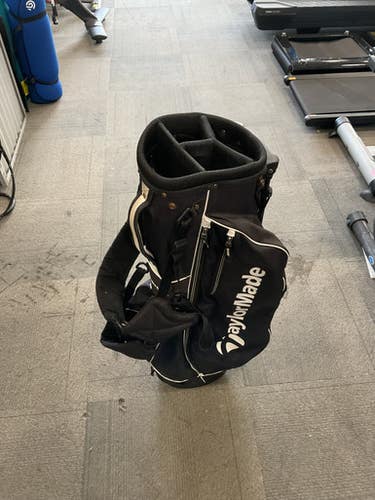 Used Taylormade TAYLORMADE STAND BAG Mens Stand Bag Black 11614-S000227108