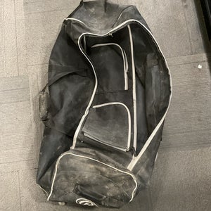 Used Rawlings WHEELED BLACK BAG BB/SB Player Wheeled Bag Black 11614-S000227094