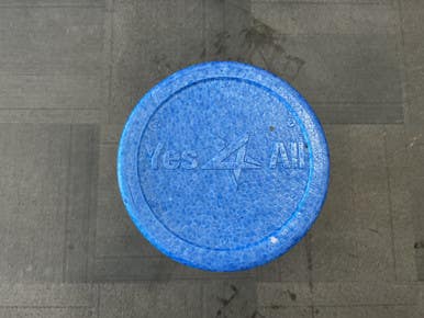 Used Exercise Foam Roller Royal Blue Fits all 11614-S000227085