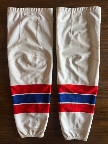Reebok Washington Capitals Pro Stock Hockey Socks Large L
