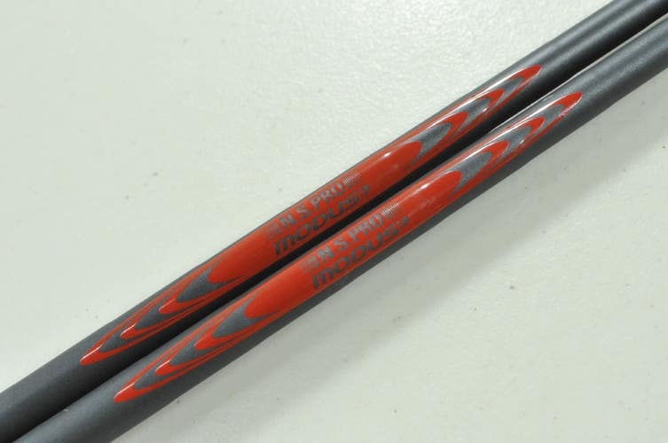 Black Nippon N.S. Pro Modus3 105 Stiff Flex Set of 2 Wedge Shafts Steel # 207809