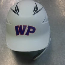 Used Easton ALPHA HELMET Batting Helmet No Mask White LG 11339-S000197295