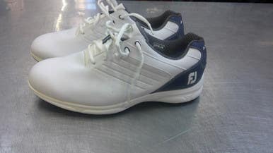 Used Foot Joy Mens Golf Shoes White Senior 9.5 11339-S000197263