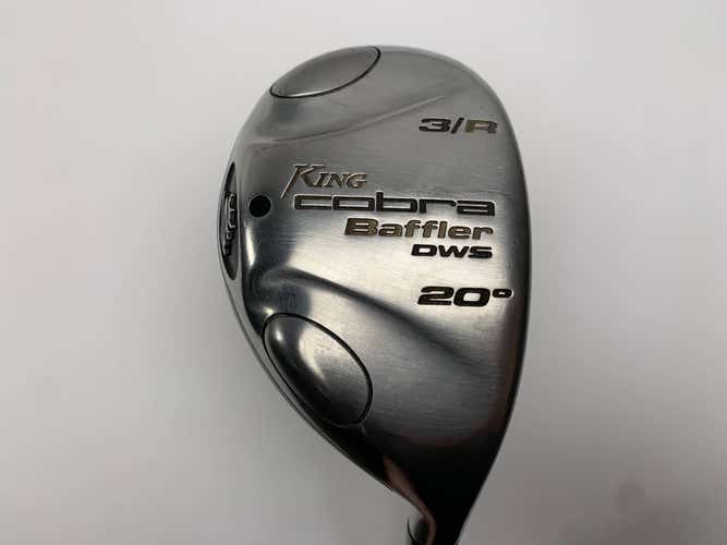 Cobra Baffler DWS 3 Hybrid 19* Aldila NV HL 65g Stiff Graphite Mens RH