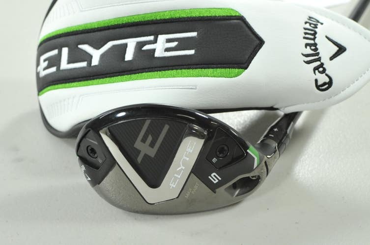 LEFT HANDED Callaway Elyte Max Fast 5-27* Hybrid Senior Flex R2 Graphite #207842