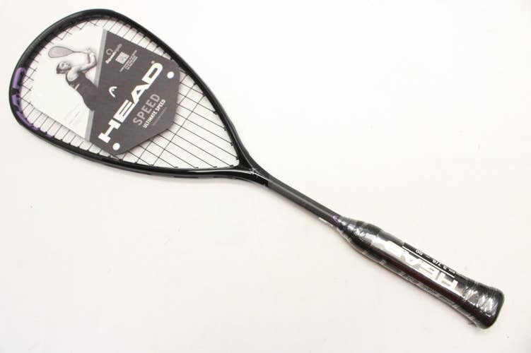 *NEW* 2025 HEAD SPEED 135 SB SQUASH RACQUET (3 7/8) #211065. PRE-STRUNG
