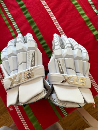 STX Surgeon RZR2 Lacrosse Gloves Large (New)