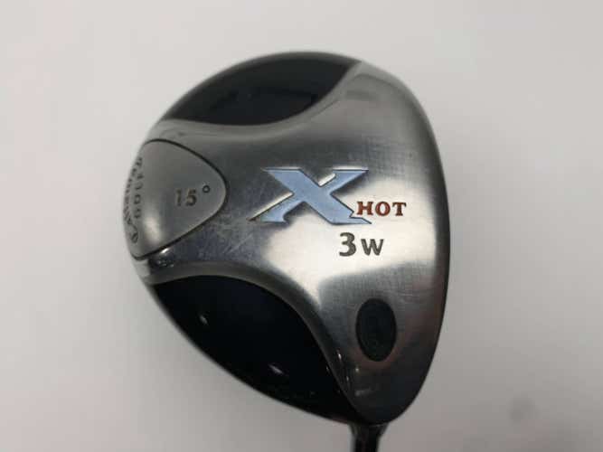 Callaway X Hot 2007 3 Fairway Wood 15* Fujikura Gems 55g Ladies Graphite RH