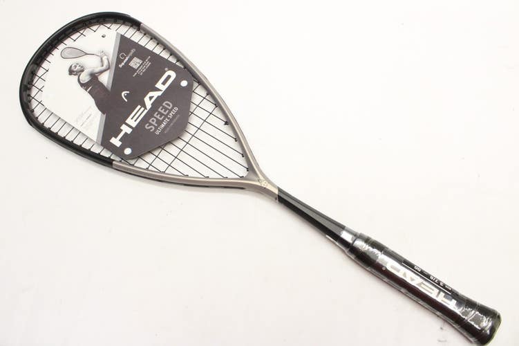 *NEW* 2025 HEAD SPEED 120 SQUASH RACQUET (3 7/8) #211005. PRE-STRUNG
