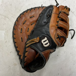 Used Wilson A2000 1614 Baseball First Base LH Throw Brown And Black 12 1/2" 11855-S000196329