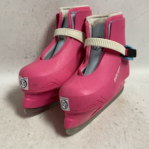 Used Bauer 12/13 Girls Softboot Skate Pink Youth 12.5 11855-S000196448
