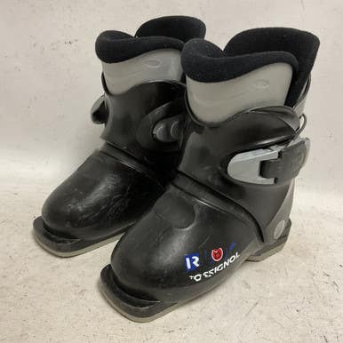 Used Rossignol 18 Boys DH Ski Boot Black 175 MP - Y11 11855-S000196423