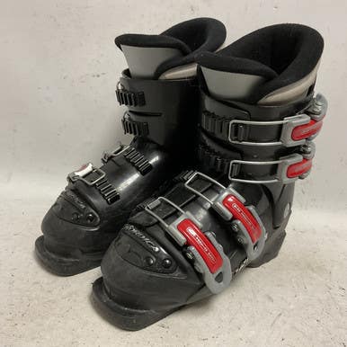 Used Nordica GP TJ Boys DH Ski Boot Black 205 MP - J01 11855-S000196417