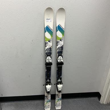 Used Fischer WATEA Boys DH Ski/Binding White 130 cm 11855-S000196395