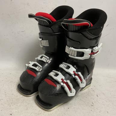 Used Alpina AJ3 Boys DH Ski Boot Black 225 MP - J04.5 - W5.5 11855-S000196392