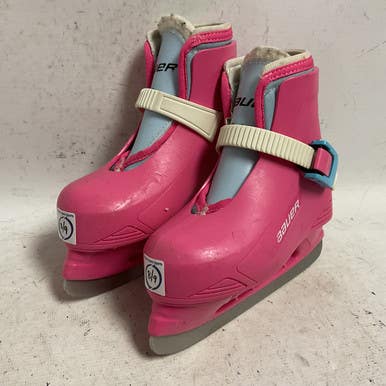 Used Bauer 8/9 Youth Hockey Skate Pink Youth 08.0 11855-S000196368