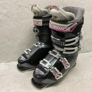 Used Nordica CRUISE 75W Womens DH Ski Boot Black 255 MP - M07.5 - W08.5 11855-S000196346