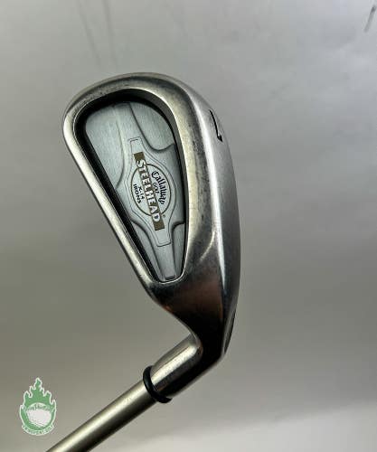 Used Right Handed Callaway Steelhead X-14 7 Iron Regular Graphite Golf Club