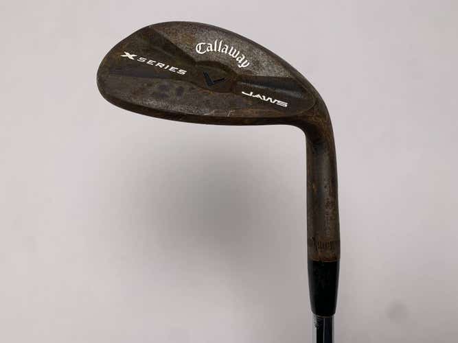 Callaway X Series Jaws Raw Black Gap Wedge GW 50* DG Tour Issue Wedge Mens RH