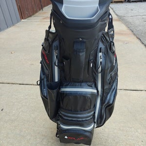 Founders Club Splash Waterproof Golf Cart Bag Dry Light Weight 14 Way Black