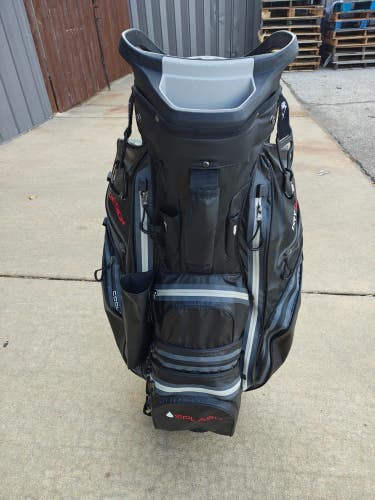Founders Club Splash Waterproof Golf Cart Bag Dry Light Weight 14 Way Black