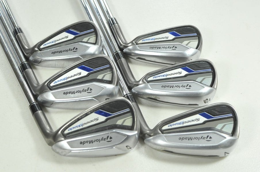 TaylorMade SpeedBlade 5-PW Iron Set Regular Flex Right 85g Steel # 207871