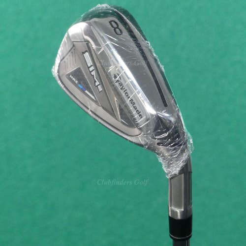 NEW TaylorMade SIM2 Max Single 8 Iron KBS Max MT 85 Steel Regular