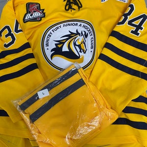 Whitby Fury XL Men's Jersey (Used) Socks (new)