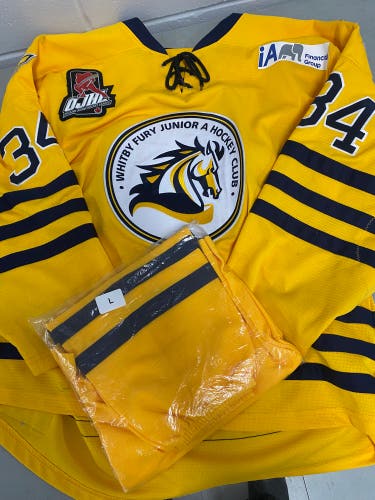 Whitby Fury XL Men's Jersey (Used) Socks (new)