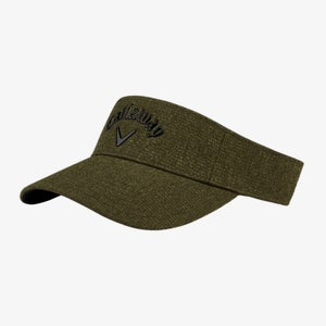 NEW 2023 Callaway Golf Liquid Metal Military Green Adjustable Golf Visor/Hat/Cap