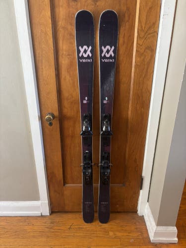 Volkl Yumi 80 154cm with Adjustable Salomon M10 Gripwalk Bindings