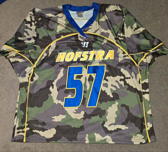 Hofstra Pride Military Appreciation Warrior Camo Lacrosse Jersey XL