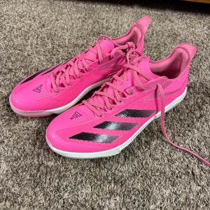 Pink Men's Size M 12.0 (W 13.0) Adult Adidas Adizero Molded Cleats (New)