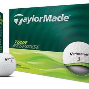 Taylor Made Tour Response Golf Balls (White, 12pk) 1dz 2025 NEW