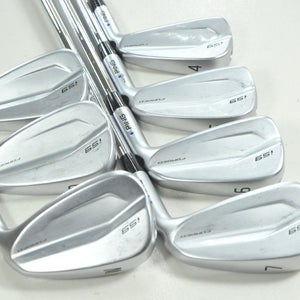 Ping i59 4-W Iron Set Stiff Flex Blue Dot Right NS Pro Zelos 8 Steel # 207889