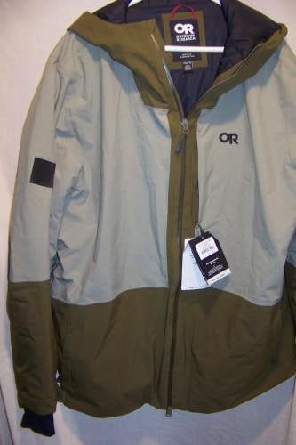 Outdoor Research Snowcrew Snowboard Ski Jacket Men's XXLarge NWT