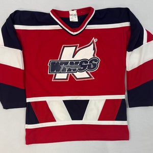 Athletic Knit Kalamazoo Wings Youth Hockey Jersey
