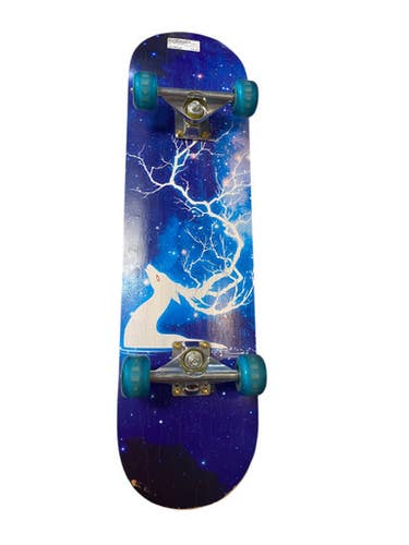 Used USA SKATEBOARD Complete Skateboard Black Regular 11706-S000369083