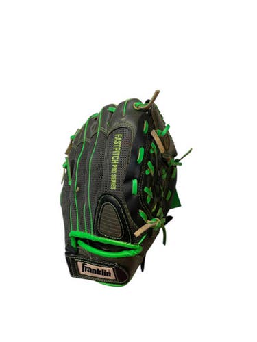 Used Franklin 22317-11 BB/SB Glove LH Throw Green 11" 11706-S000369047