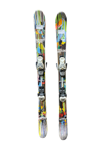 Used Scott RASCAL Boys DH Ski/Binding Black 131 cm 11706-S000368990