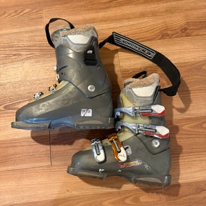 Salomon performs 8 Women’s Ski Boots Size 24.0 (US 6.5) | Custom Fit Liner | Gray