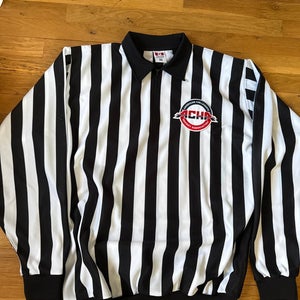 NEW ACHA CCM Referee 150S Pro Jersey w/ Snaps size 48 (Large)