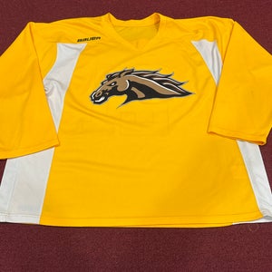 Western Michigan XL Adult  Bauer  Practice Jersey